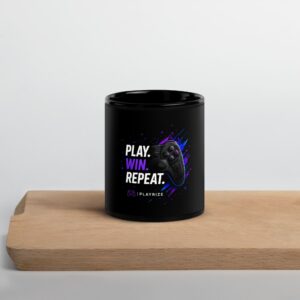 Gamer Mug: Stunning Best Play Win Repeat Gift