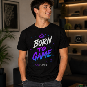Born to Game Gamer T-Shirt | Stunning Best Tee