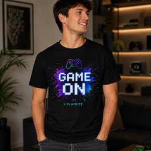 Game On Neon Gamer T-Shirt | Stunning Best Style