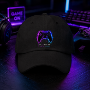 PlayRize Neon Controller Dad Hat