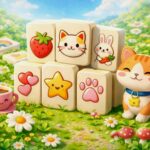 Cartoon Mahjong: Stunning Best Brain Game