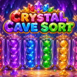 Gem Sorting Puzzle: Stunning Best Cave Challenge