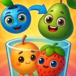 Merge Fruit Characters: Stunning Best Puzzle Game