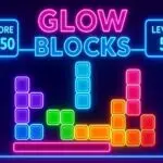 Glow Blocks: Stunning Best Neon Puzzle Game