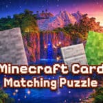 Minecraft Card Matching Puzzle