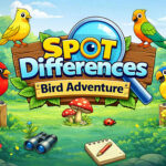 Spot Differences: Stunning Best Bird Puzzle Game