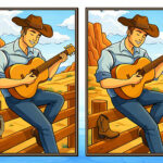 Spot the Difference Wild West: Stunning Best Challenge