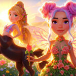 Spring Magic Enchanted Wardrobe