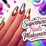 Superhero Nails Makeover
