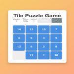 Tile Puzzle Game: Stunning Best Brain Challenge