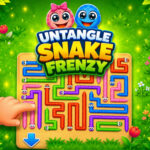 Untangle Snake Frenzy: Stunning Best Puzzle Game