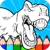 Coloring Dinosaurs for Kids: Stunning Best Fun