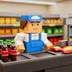 Pixels Supermarket Simulator: Best Fun Shopping Adventure