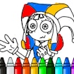 Pomni Coloring Book: Stunning, Effortless Fun