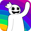 Rainbow Friends Coloring Book: Stunning Best Fun